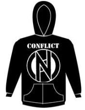 CONFLICT - LOGO HOODIE SWEATSHIRT