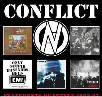 CONFLICT - STATEMENTS OF INTENT 1982 / 87 BOX SET