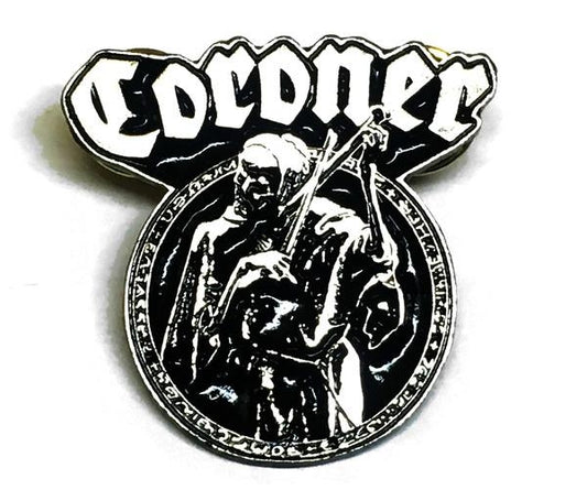 CORONER - PUNISHMENT METAL PIN