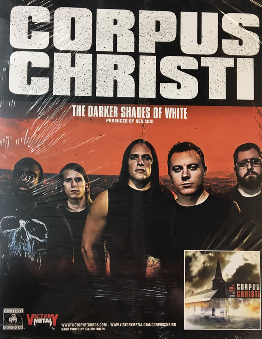 CORPUS CHRIST - THE DARKEST SHADES OF WHITE POSTER