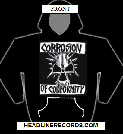 CORROSION OF CONFORMITY - LOGO HOODIE SWEATSHIRT
