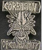 CORROSION OF CONFORMITY - LOGO WITH LETTERING METAL PIN