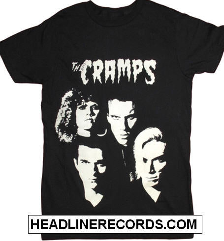 CRAMPS - BAND PICTURE TEE SHIRT