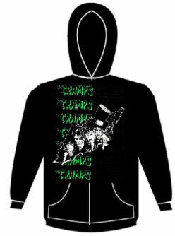 CRAMPS - YOU'LL NEVER CHANGE ME (CARTOON) HOODIE SWEATSHIRT