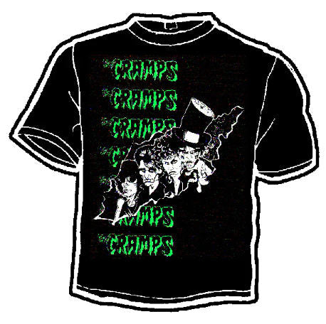 CRAMPS - YOU'LL NEVER CHANGE ME (CARTOON) TEE SHIRT