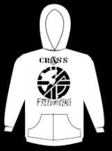 CRASS - FREEDOM & PEACE HOODIE SWEATSHIRT