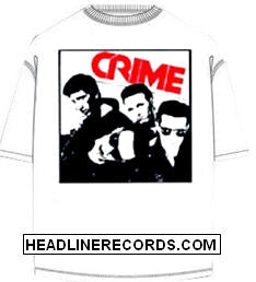 CRIME - BAND PICTURE TEE SHIRT