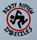 D.R.I - DIRTY ROTTEN IMBECILE STICKER