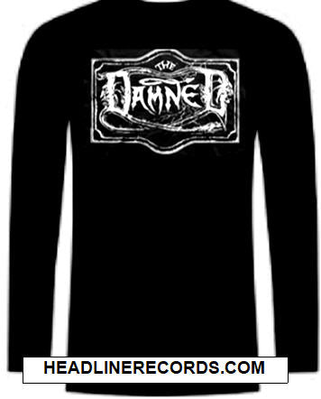 DAMNED - LOGO LONG SLEEVE TEE SHIRT