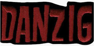 DANZIG - DANZIG EMBROIDERED PATCH