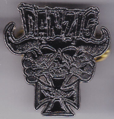 DANZIG - IRON CROSS METAL PIN