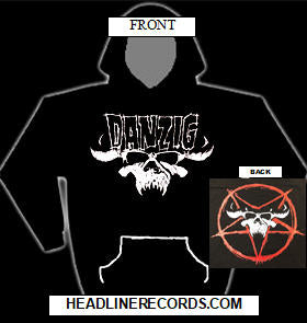 DANZIG - LOGO HOODIE SWEATSHIRT