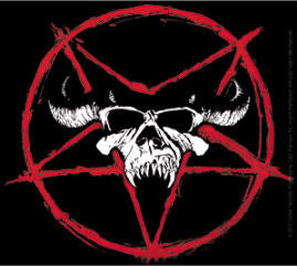DANZIG - LOGO WITH PENTAGRAM STICKER