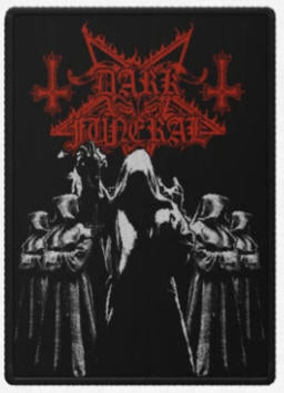 DARK FUNERAL - CLOAK EMBROIDERED PATCH