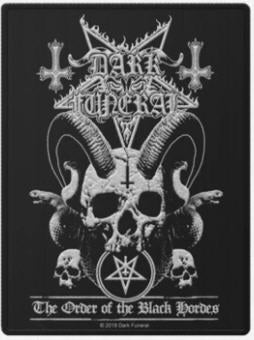 DARK FUNERAL - THE ORDER OF THE BLACK HORDES EMBROIDERED PATCH