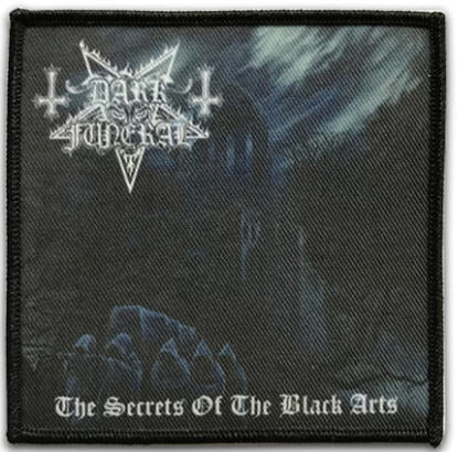 DARK FUNERAL - THE SECRETS OF THE BLACK ARTS EMBROIDERED PATCH