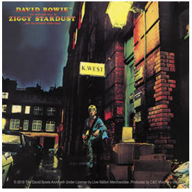 DAVID BOWIE - ZIGGY STARDUST STICKER