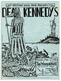 DEAD KENNEDYS - CONCERT POSTER STICKER