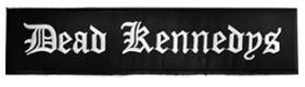 DEAD KENNEDYS - DEAD KENNEDYS BIG EMBROIDERED BACK PATCH
