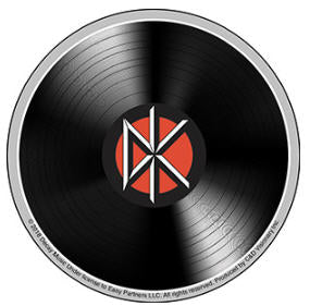 DEAD KENNEDYS - DK RECORD STICKER