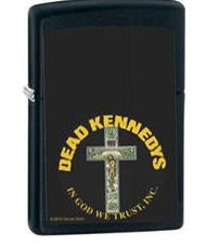 DEAD KENNEDYS - IN GOD WE TRUST INC ZIPPO LIGHTER REFILL METAL