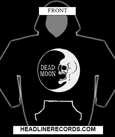 DEAD MOON - LOGO HOODIE SWEATSHIRT