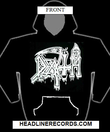 DEATH - DEATH LOGO HOODIE SWEATSHIRT