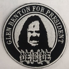 DEICIDE - GLEN BENTON FOR PRESIDENT EMBROIDERED PATCH