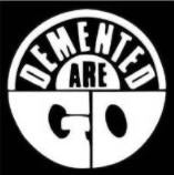 DEMENTED ARE GO - LOGO BACK PATCH – Headline Records