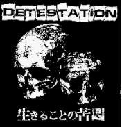 DETESTATION - SKULLS BACK PATCH