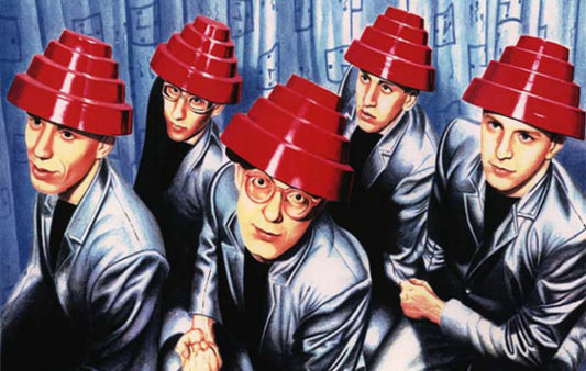 DEVO - GROUP DOME COUNTER TOP POSTER