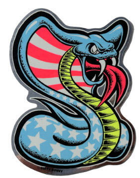 DIRTY DONNY STICKER - COBRA FOIL