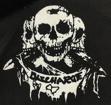 DISCHARGE - 3 SKULLS PATCH