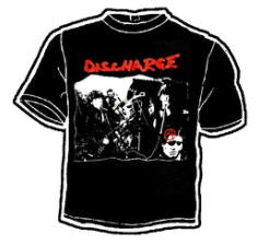 DISCHARGE - MORE NOISE (PICT) TEE SHIRT