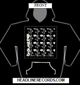 DISCHARGE - STATE VIOLENCE STATE CONTROL HOODIE SWEATSHIRT
