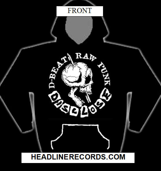 DISCLOSE - D-BEAT RAW PUNK HOODIE SWEATSHIRT