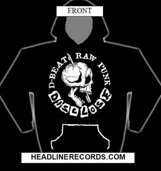 DISCLOSE - D-BEAT RAW PUNK HOODIE SWEATSHIRT