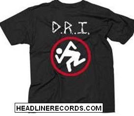 D.R.I - LOGO TEE SHIRT