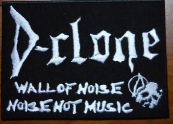 D CLONE - WALL OF NOISE EMBROIDERED PATCH