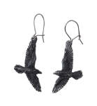 EARRING - BLACK RAVEN (SET)