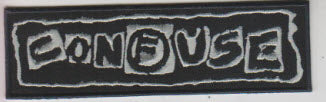 CONFUSE - CONFUSE EMBROIDERED PATCH