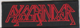 AXEGRINDER - AXEGRINDER EMBROIDERED PATCH