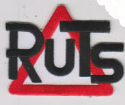 RUTS - RUTS EMBROIDERED PATCH