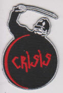 CRISIS - LOGO EMBROIDERED PATCH