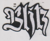 BLITZ - OLD BLITZ LETTERS EMBROIDERED PATCH