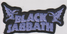 BLACK SABBATH - EVILS CUT OUT EMBROIDERED PATCH