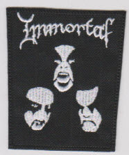 IMMORTAL - FACES EMBROIDERED PATCH