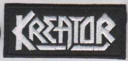 KREATOR - KREATOR EMBROIDERED PATCH