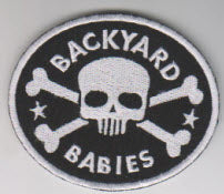 BACKYARD BABIES - LOGO EMBROIDERED PATCH