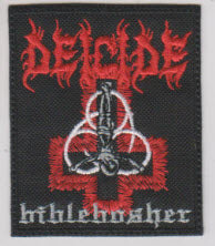 DEICIDE - BIBLE BASHER EMBROIDERED PATCH